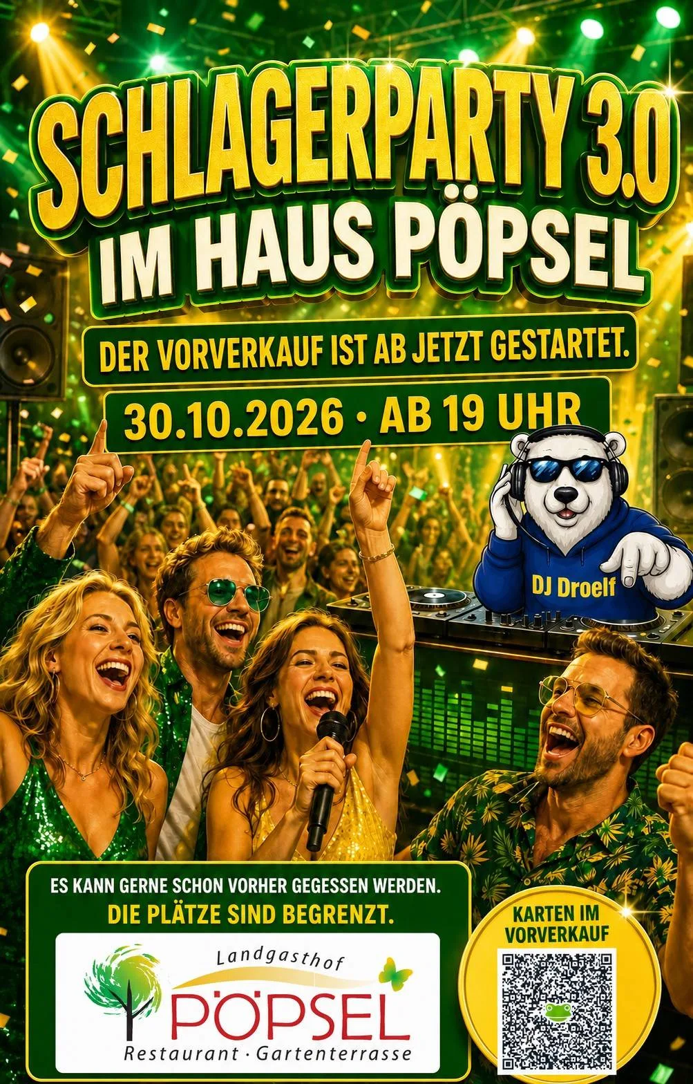 Schlagerparty Ausgebucht!